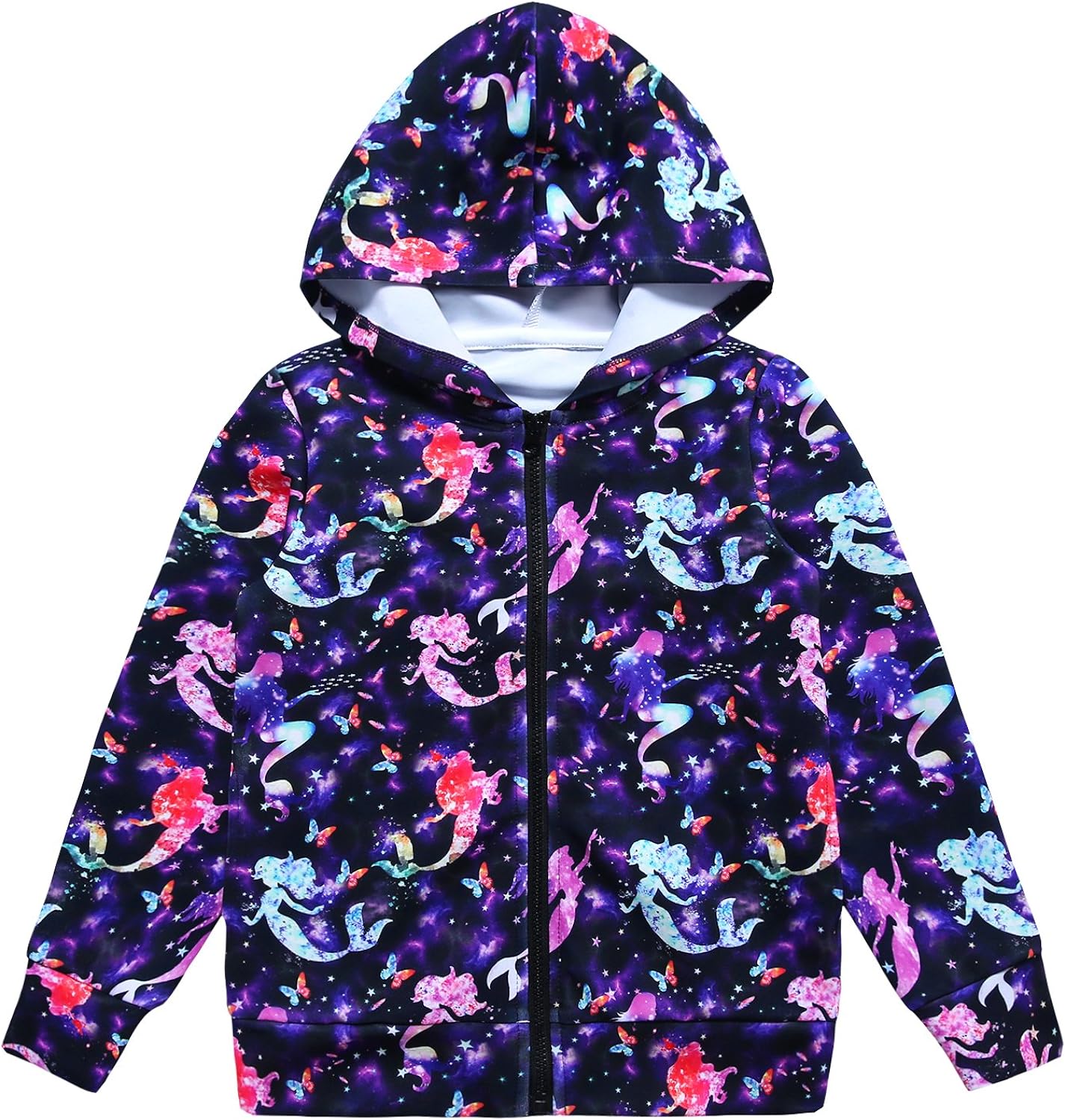 Nidoul 3D Unicorn Rainbow Hoodies Jacket for Girls Cartoon Costumes  Sweatshirt : Amazon.in: Fashion