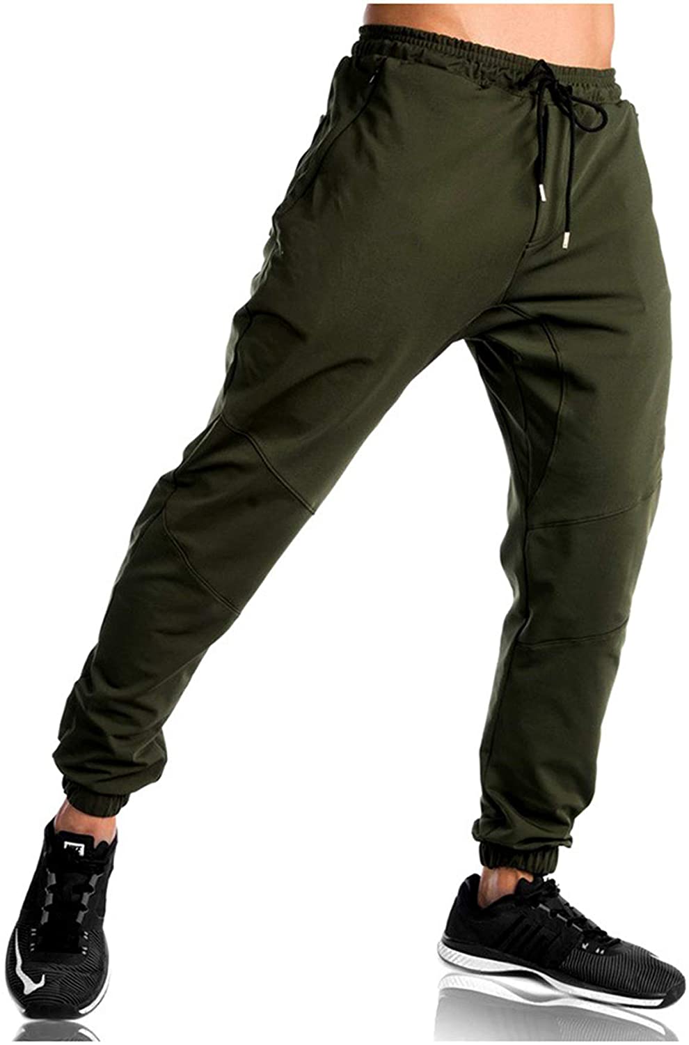TBMPOY Men's Tapered Joggers Athletic Running Workout Track Pants
