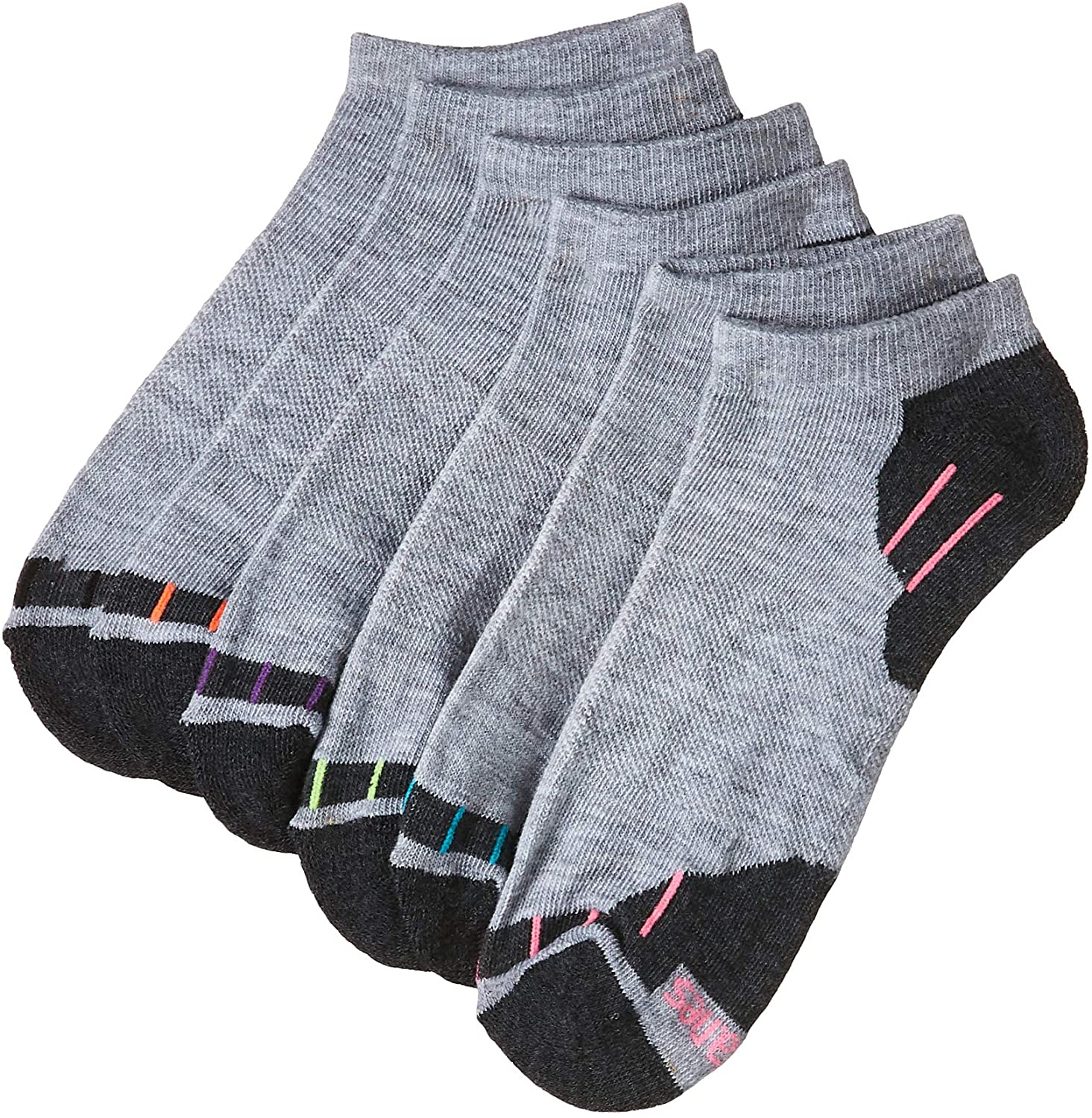 Hanes Women's 6-Pack Sport Cool Comfort Moisture Wicking No Show Socks |  eBay