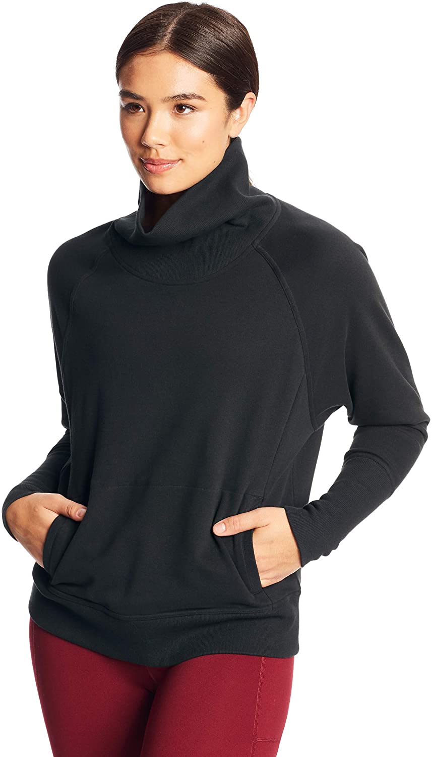 c9 champion women's long sleeve french terry top