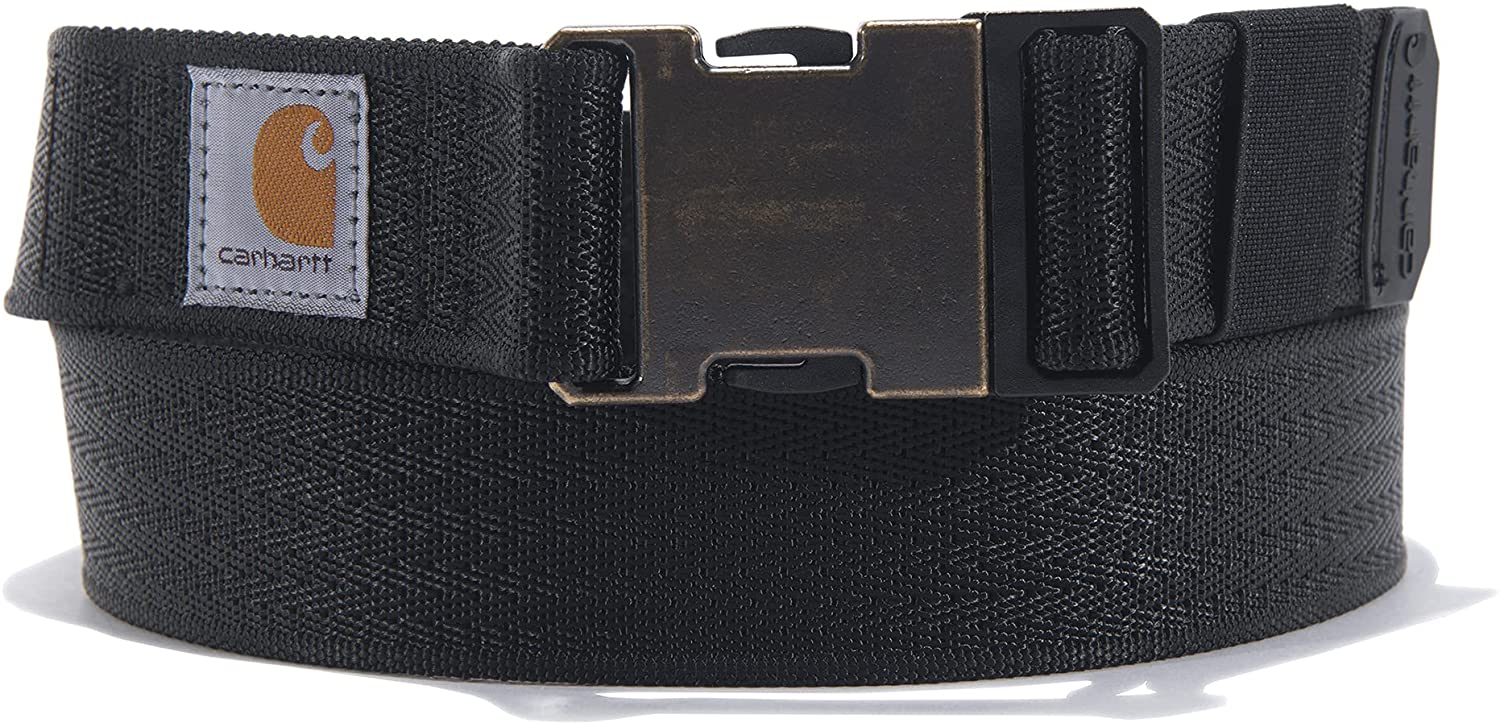 Carhartt Men's A0005660 Rugged Flex Nylon Webbing Belt