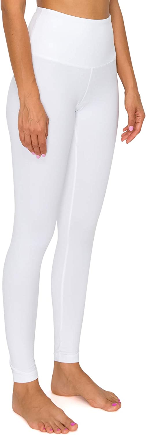 Leggings Depot Women's High Waisted ActiveFlex Leggings Pants  (W/Pockets-Full Length, White, 3X) - Yahoo Shopping