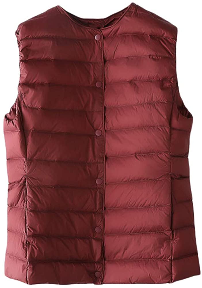 NewFine Lightweight Puffer Jacket and Vest for Men Packable Down Coat Warm Winter Waistcoat Outwears