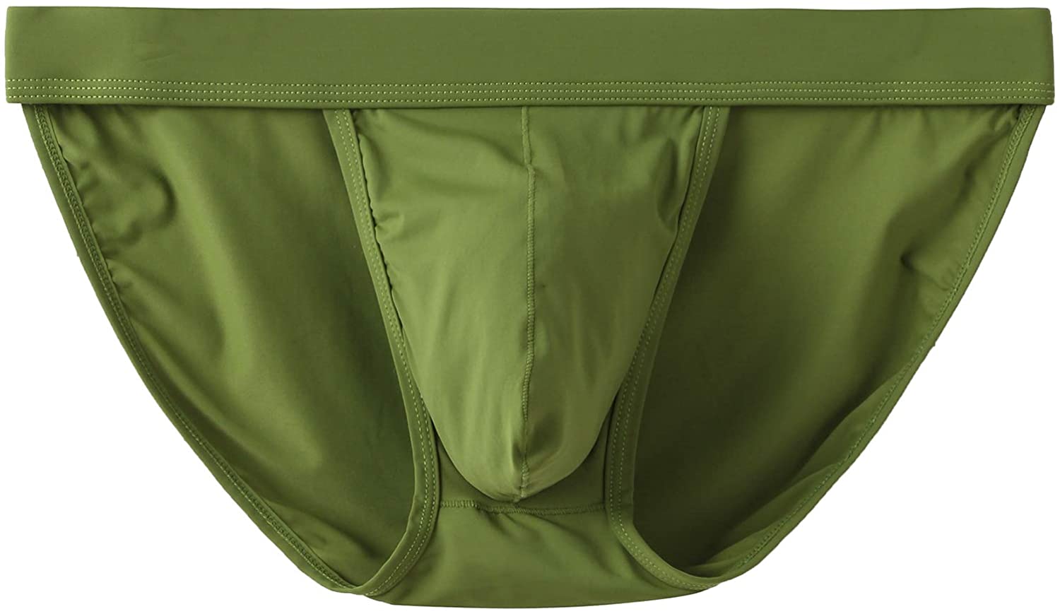 YuKaiChen Men's Briefs Seamless Underwear Low Rise Bikini Bulge Enhancing