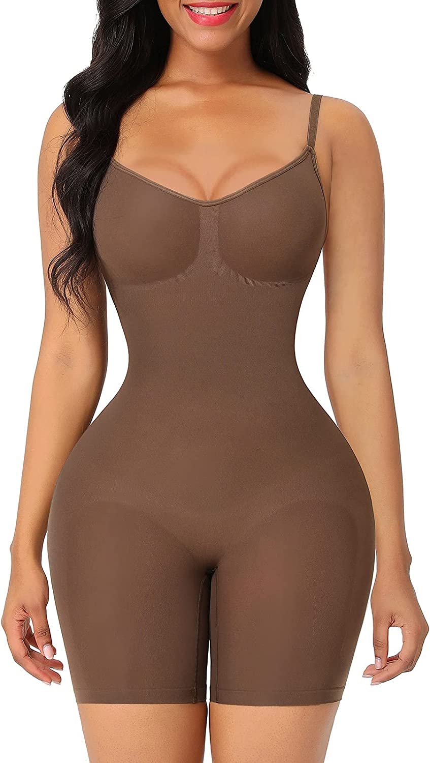 women over see through bust shapewear
