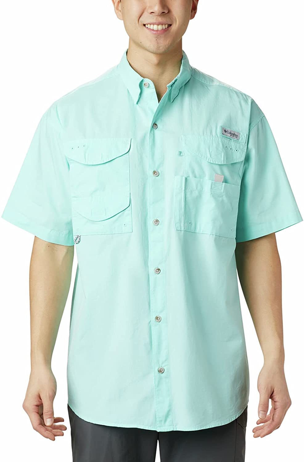 Columbia Boys' PFG Bonehead Short Sleeve Shirt - Toddler Key West 3T