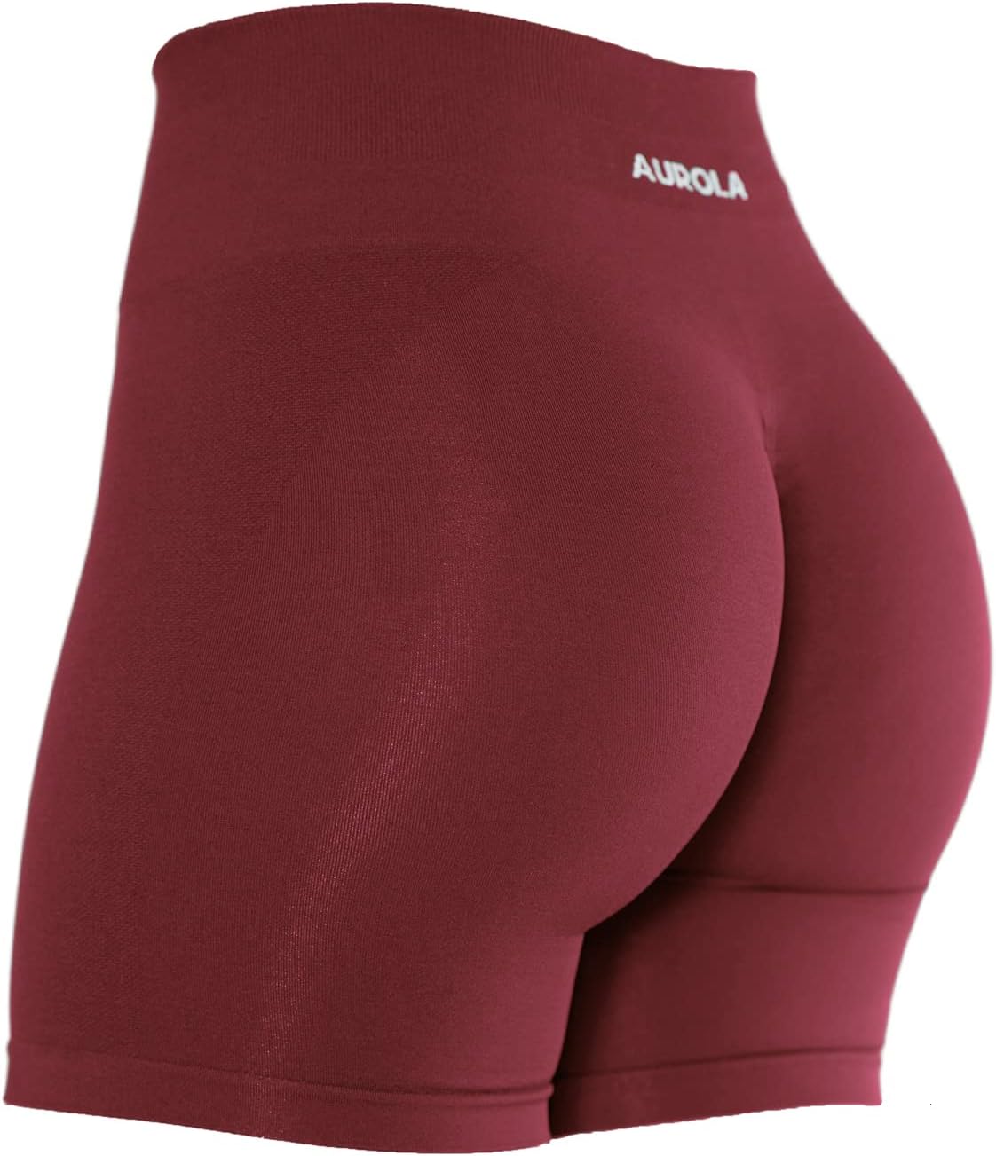 AUROLA Energetic Workout Shorts for Women Seamless Scrunch Athletic Gym  Fitness Active Shorts Black at  Women's Clothing store