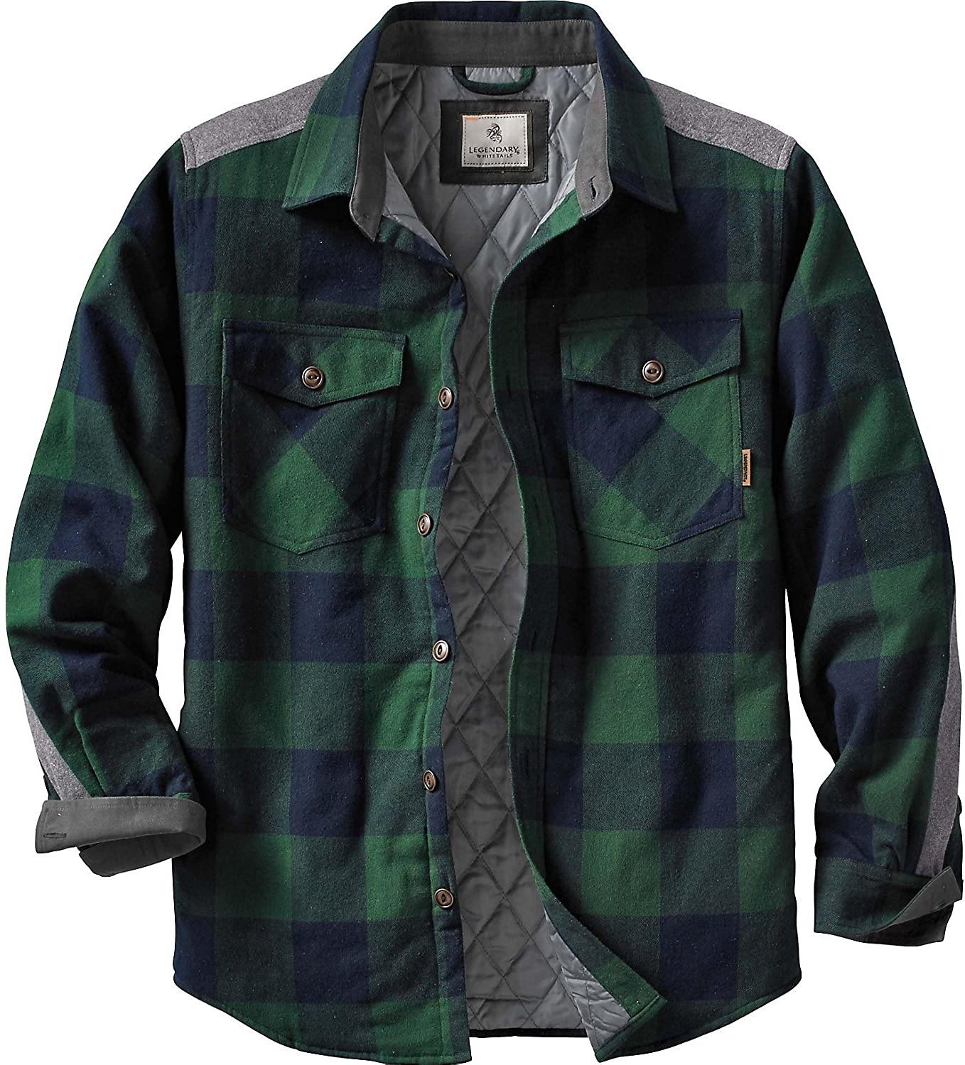 quilted flannel jacket