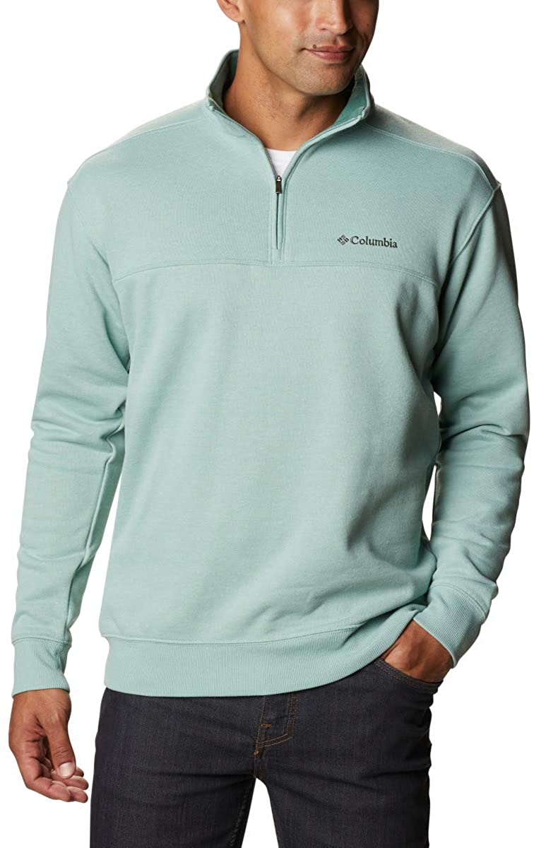 columbia half zip coat