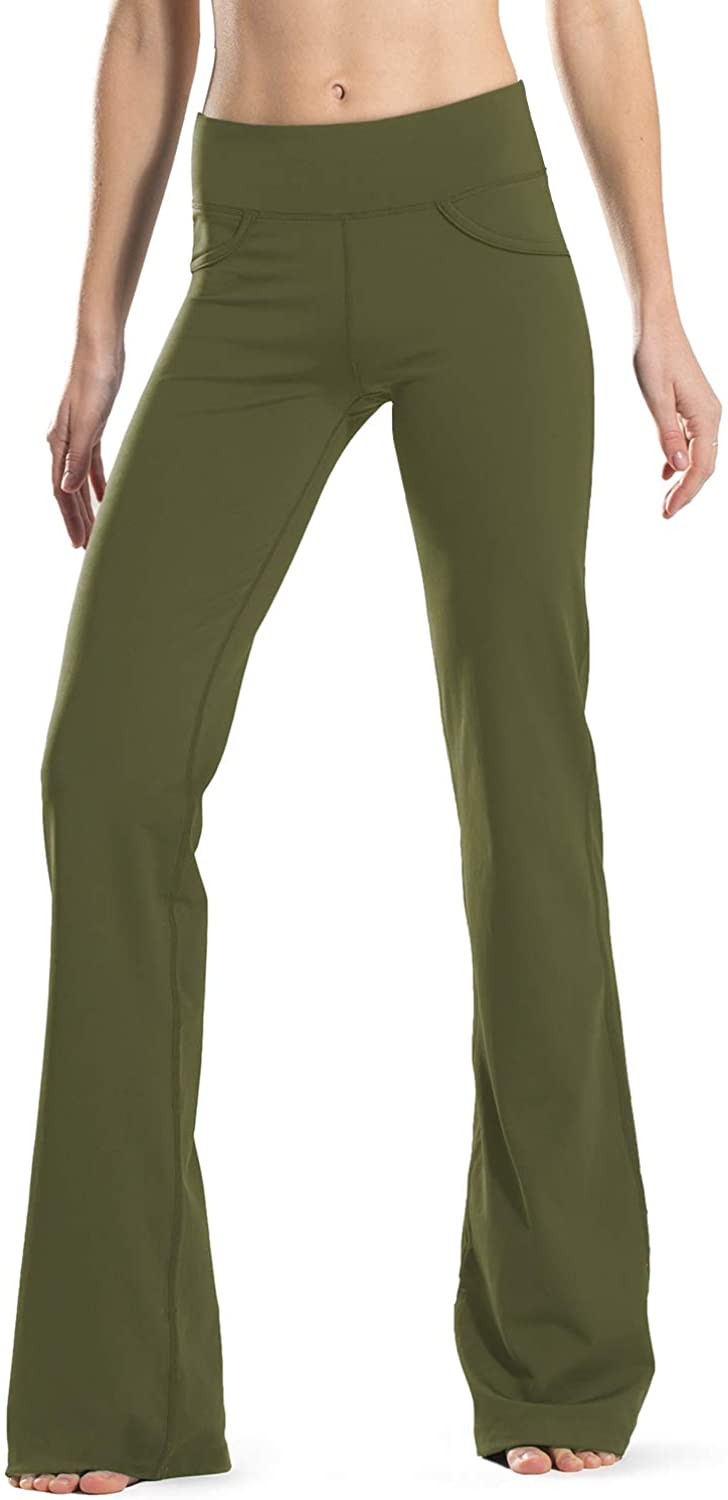 Safort 28 30 32 34 Inseam Regular Tall Bootcut Yoga Pants, 4 Pockets,  UPF. : : Clothing, Shoes & Accessories