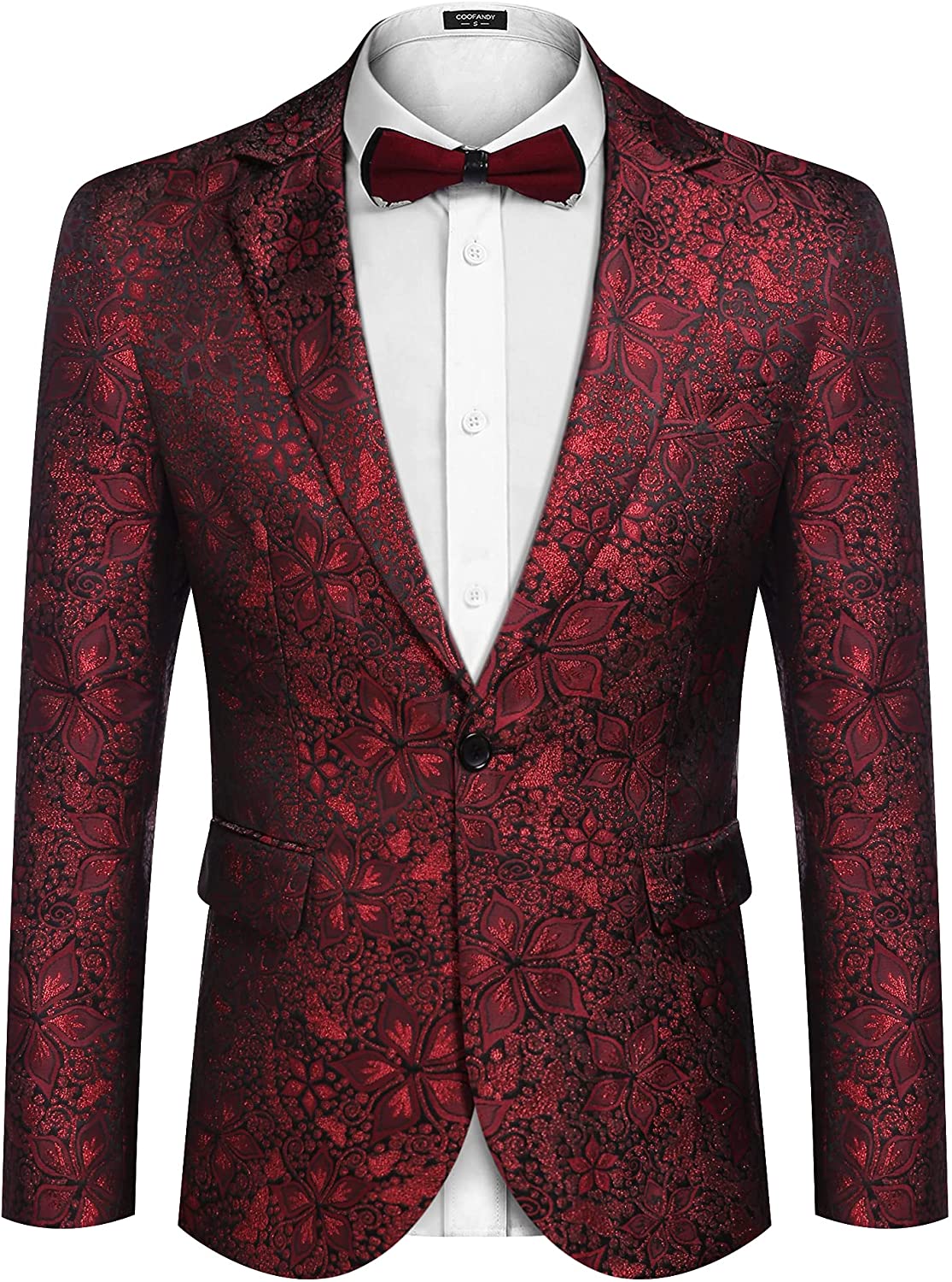 Floral sale tuxedo jackets