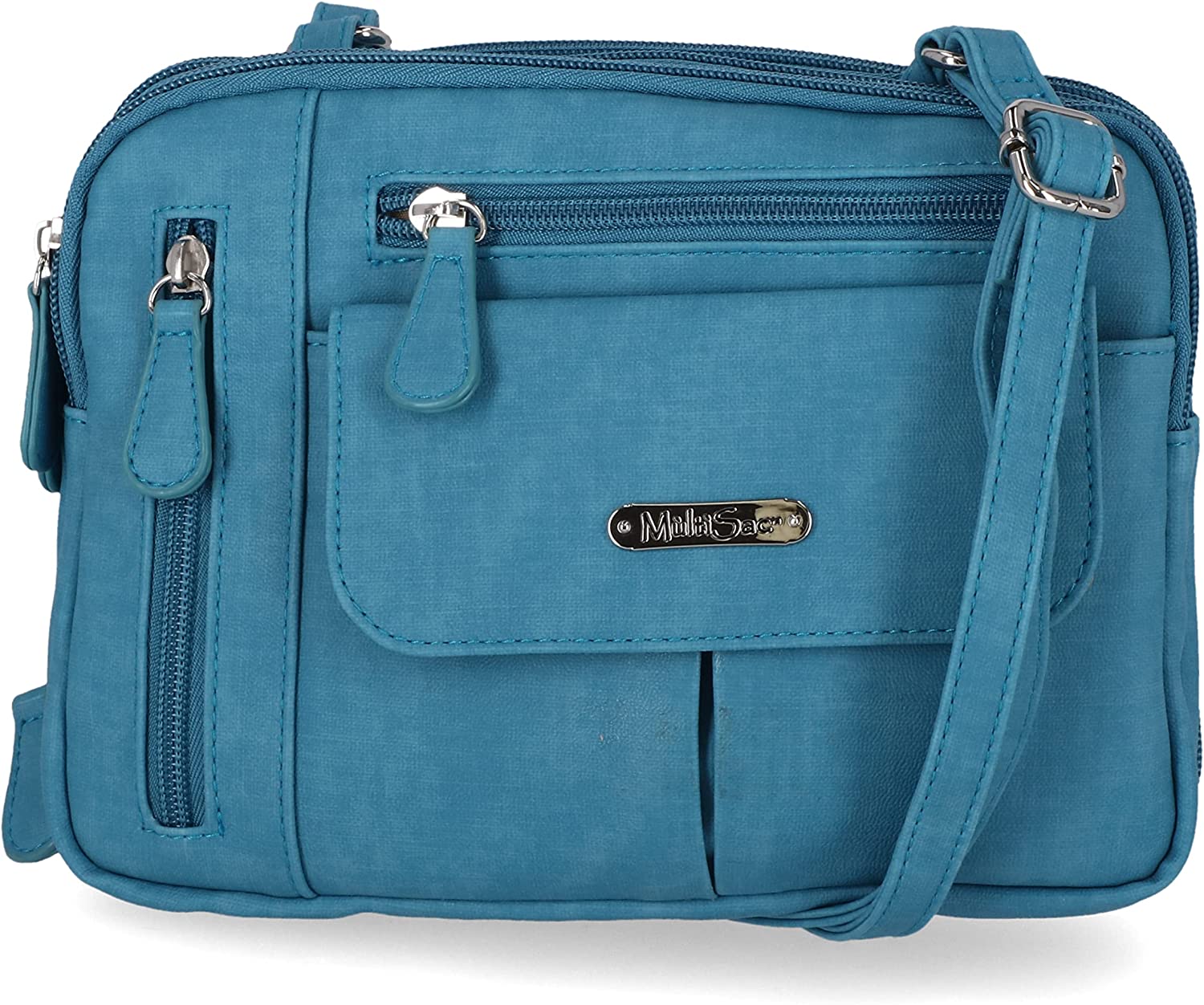 Zippy Triple Compartment Crossbody Bag – MultiSac Handbags