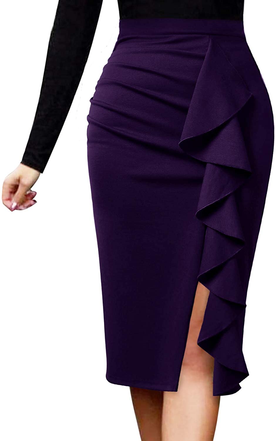 LV Stripe Pencil Skirt - Women - Ready-to-Wear
