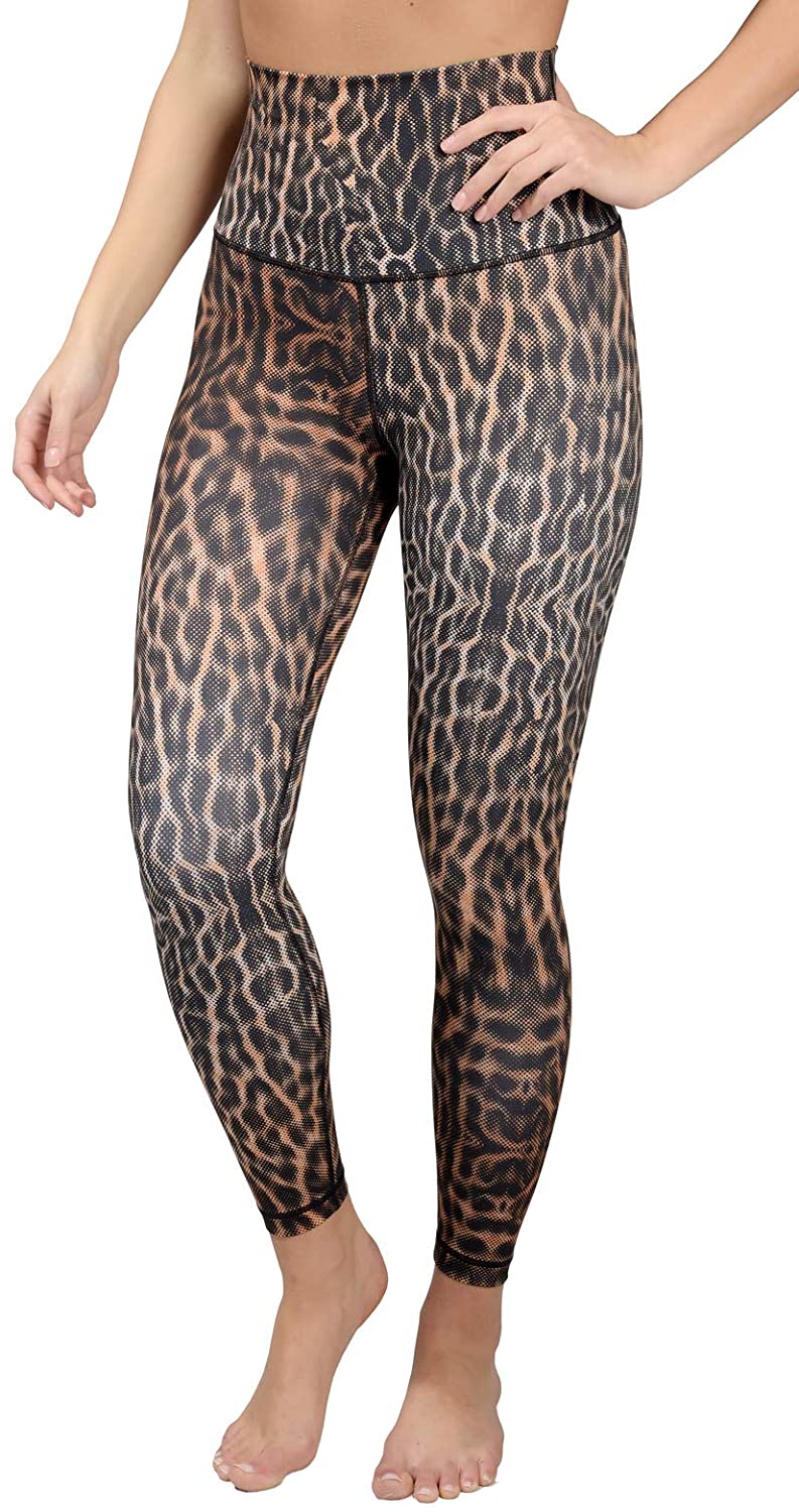 Zebra Print Leggings, Squat Proof & High-Waisted