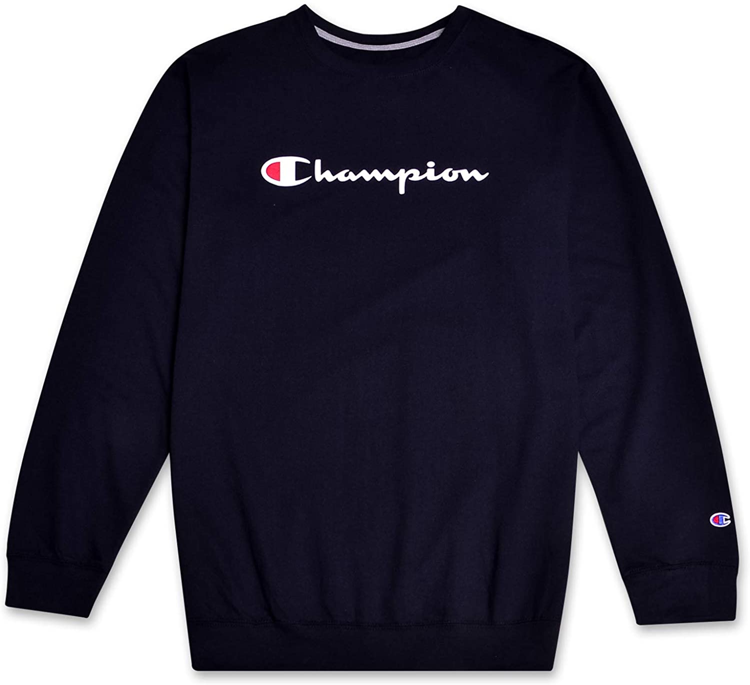 Champion Men's Script Logo Sweatpants Big & Tall Authentic