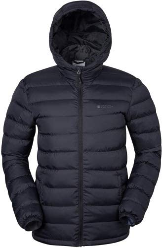 Mountain Warehouse Seasons Mens Winter Puffer Jacket - Padded Coat Black  XX-Small : : Clothing, Shoes & Accessories