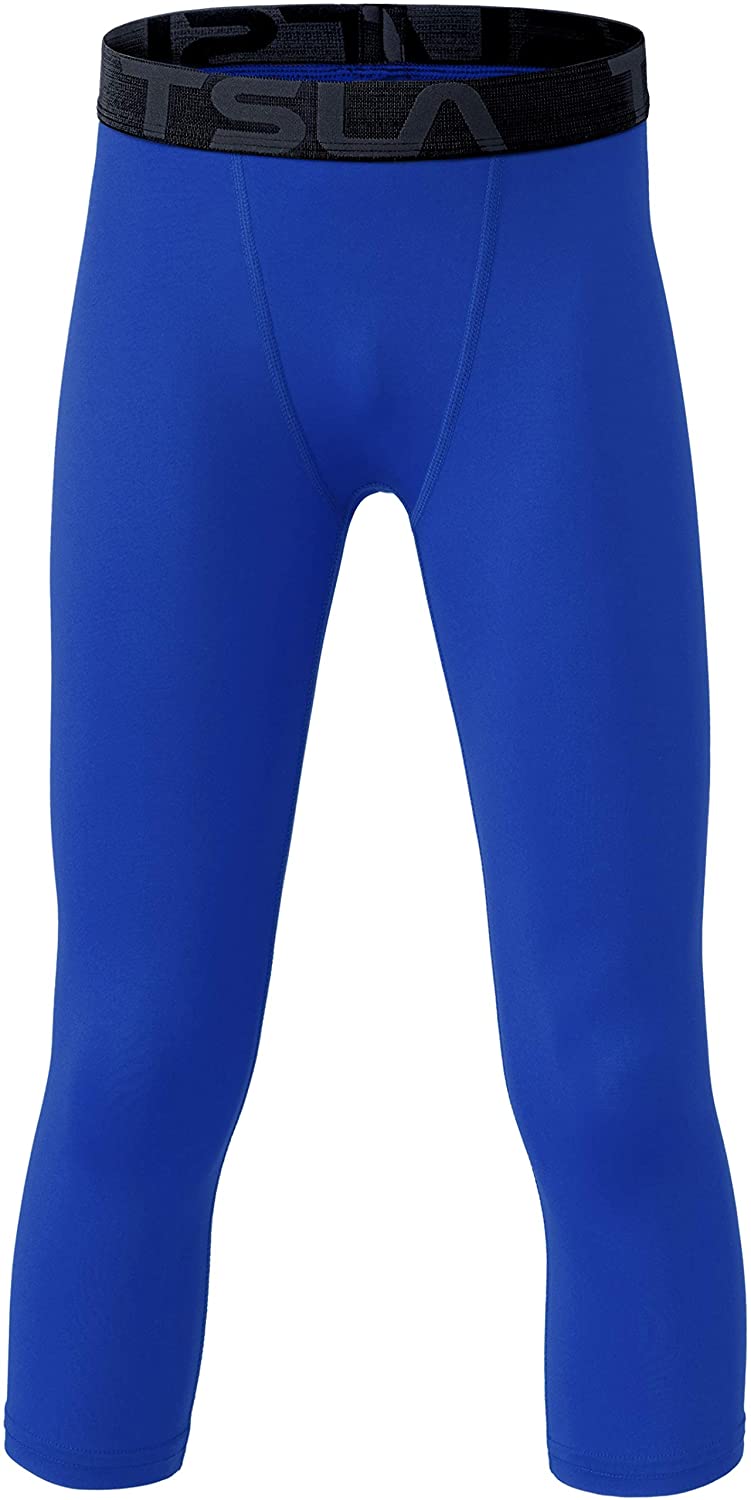 Details about   TSLA Boys Youth UPF 50 Cool Dry Active Running Tig Compression Pants Baselayer 