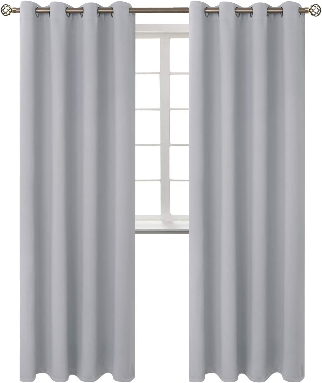 BGment Blackout Curtains for Bedroom - Grommet Thermal Insulated