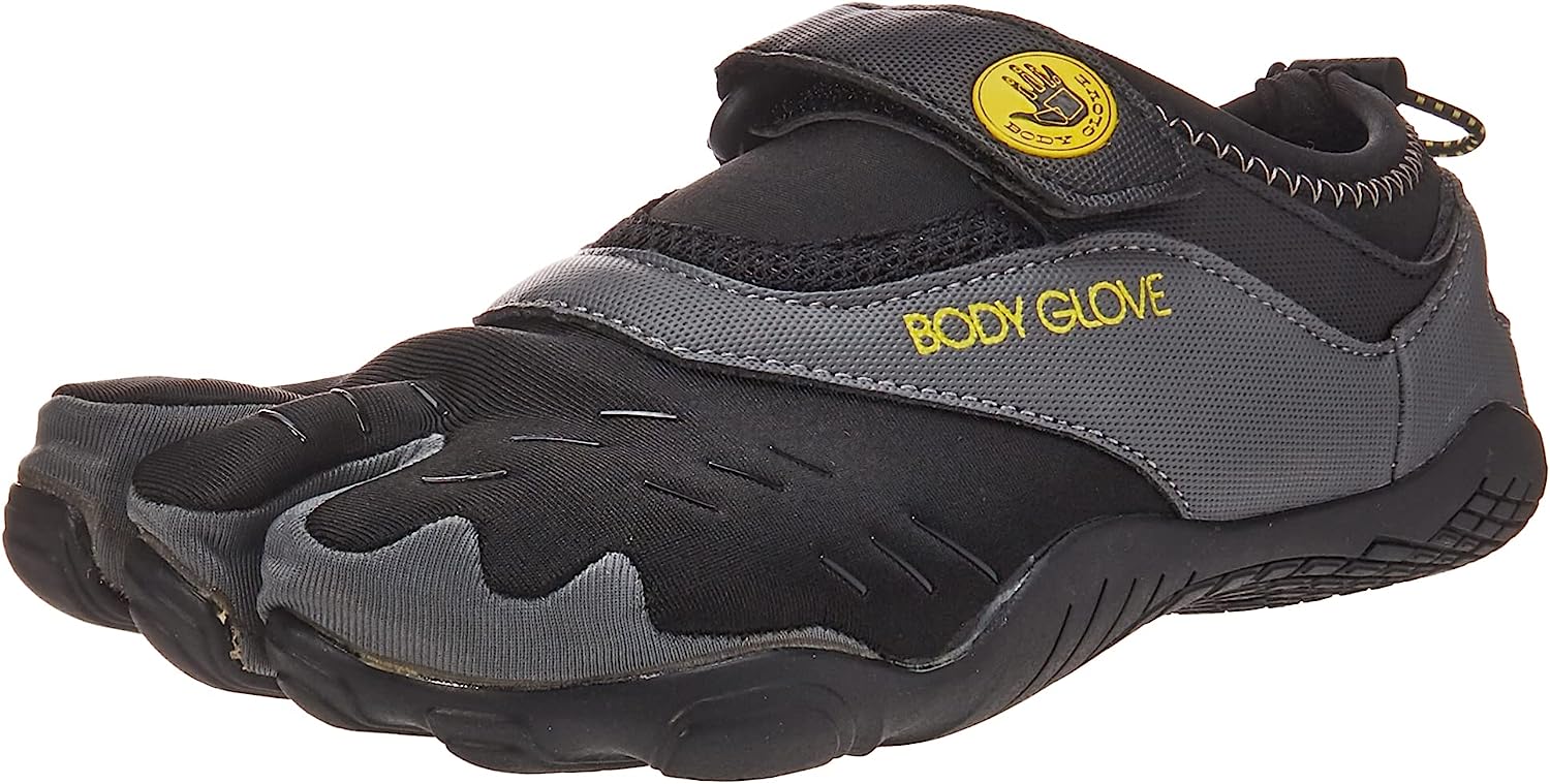 Men's 3T Barefoot Max Water Shoes - Black/Yellow - Body Glove