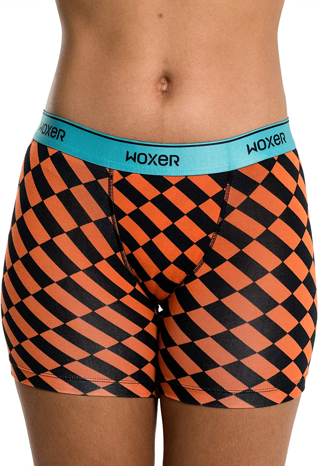 Underwear for Ladies Woxer Boxer Briefs for Women Baller 5” Inseam 