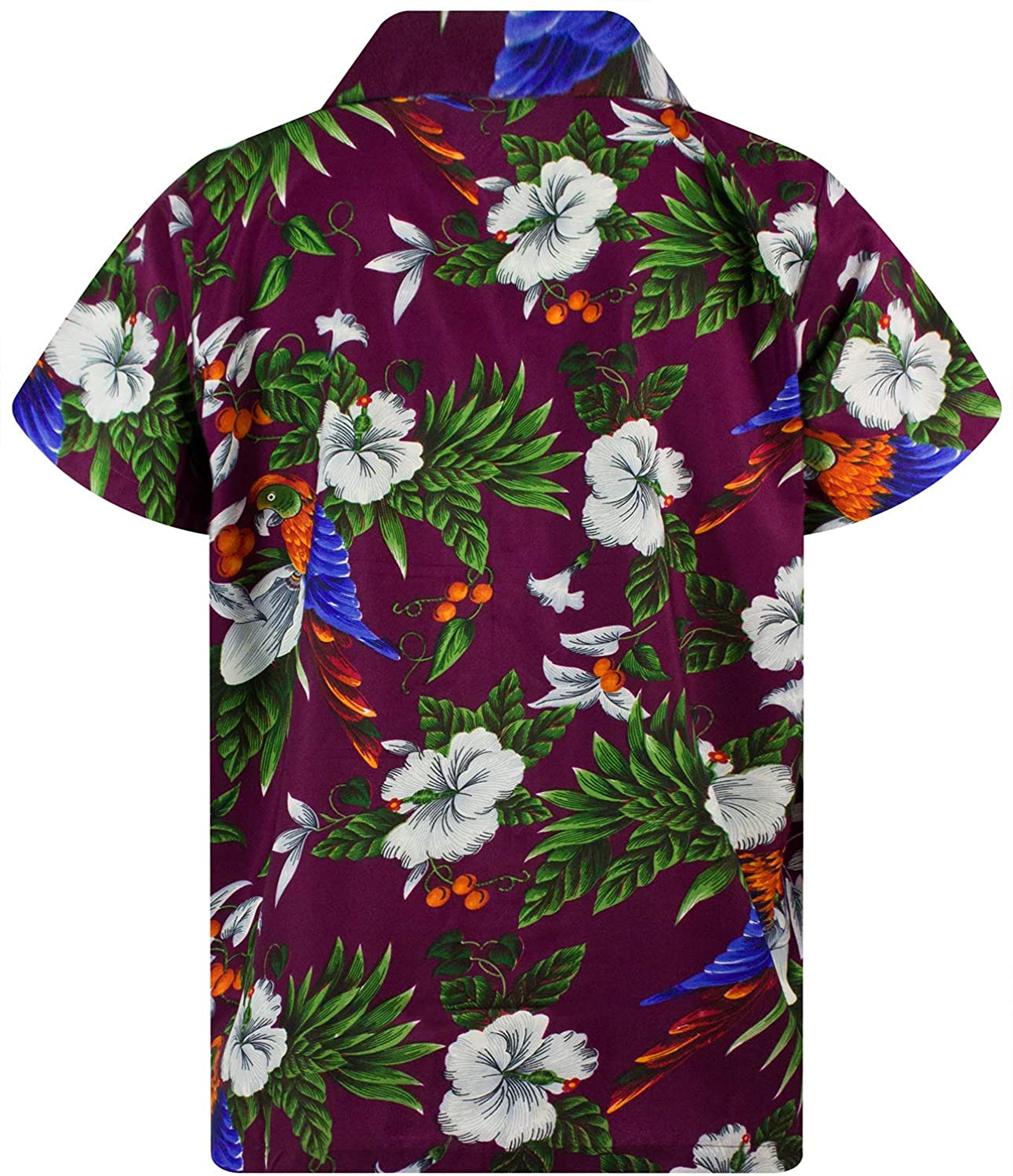 Hawaiian Shirt for Men Funky Casual Button Down Very Loud Shortsleeve ...