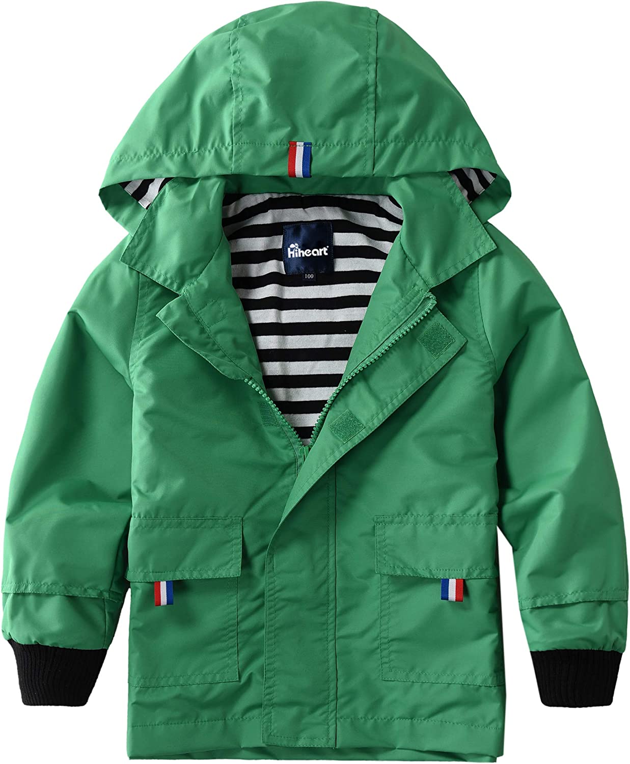 Hiheart Boys Zip-up Fleece Lined Cotton Padded Vest with Hood 