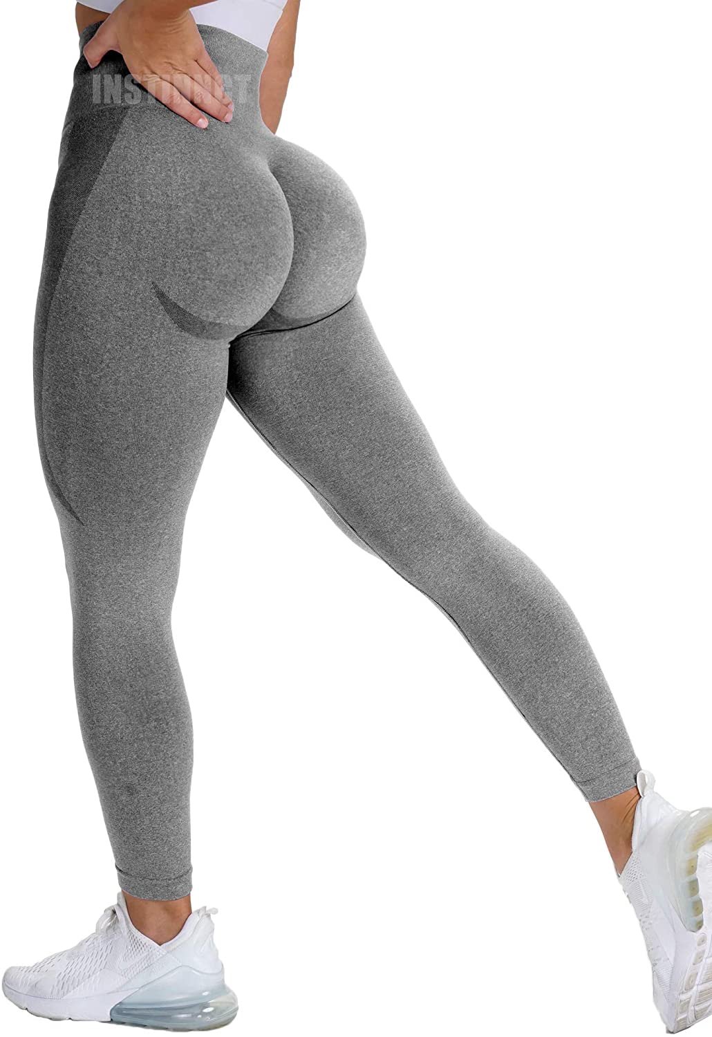 Hey! Your Peach Hip Open Crotch Pants Free off Yoga Pants Can Be Inserted  into Fitness Pants Groove Ice Silk Leggings women