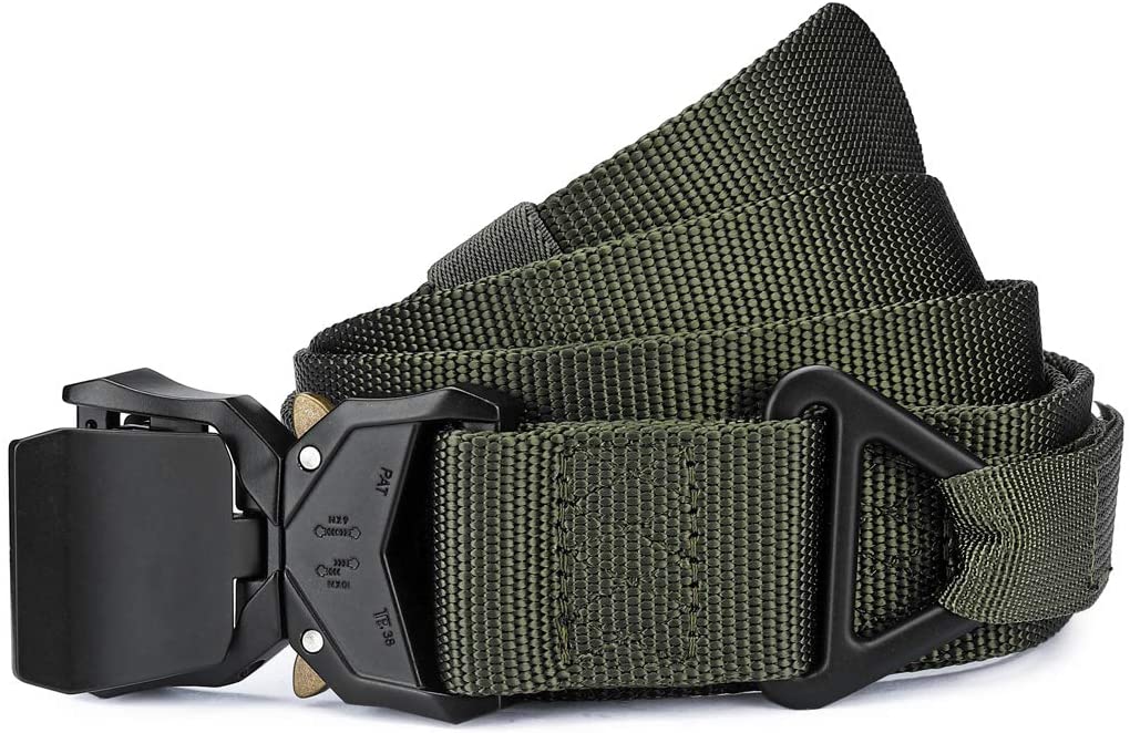 MOZETO Tactical Belt Velco, 1.5 Military Style EDC Gun Belts for