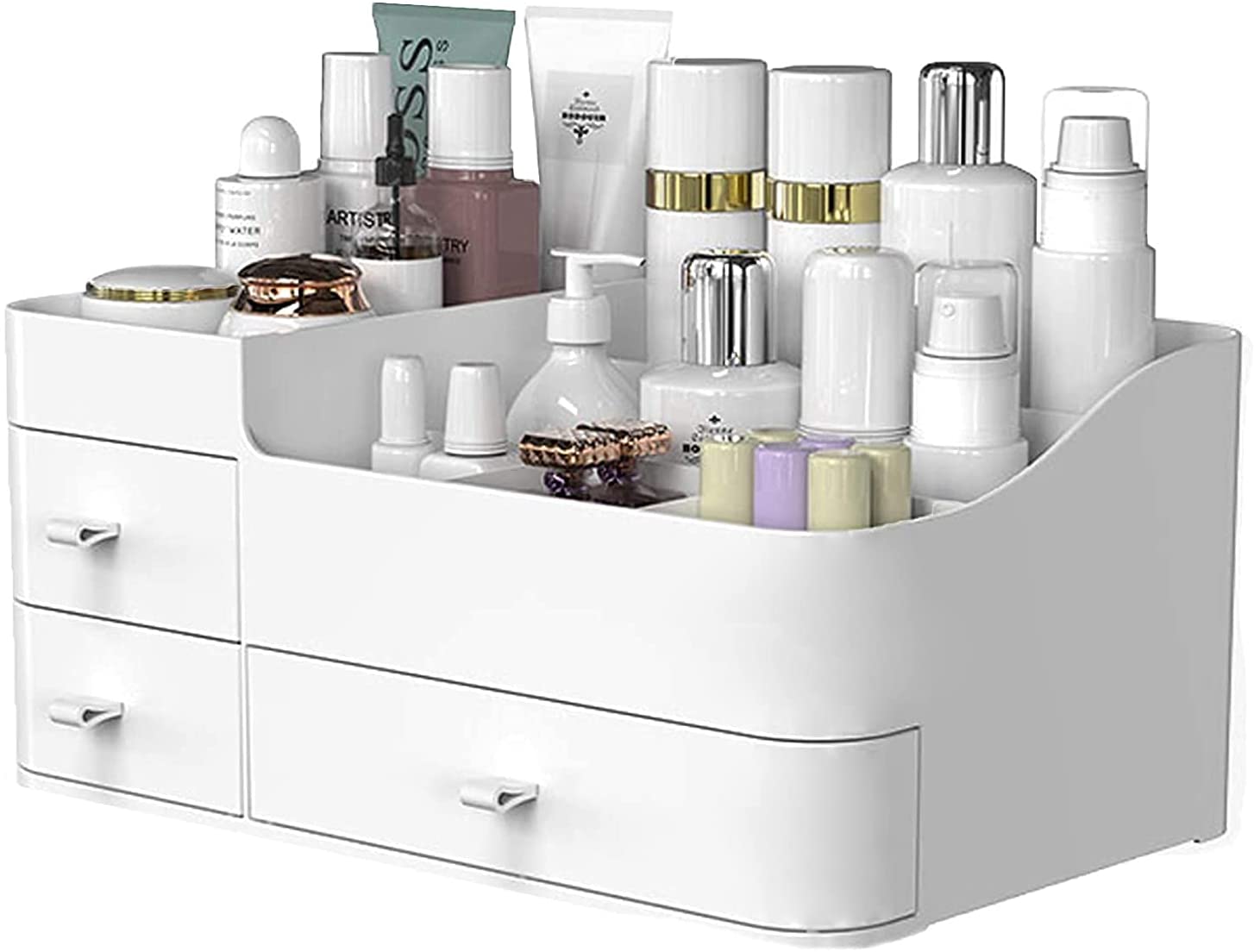 Lull Dangle medaljevinder Designs Makeup Organizer With Drawers,BREIS Chic Countertop Storage for  Cosmetic | eBay