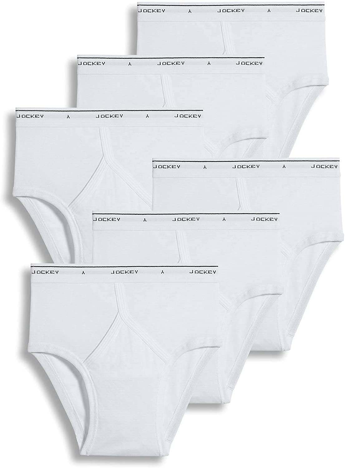 Jockey Men's Underwear Classic Low Rise Brief - 6 Pack