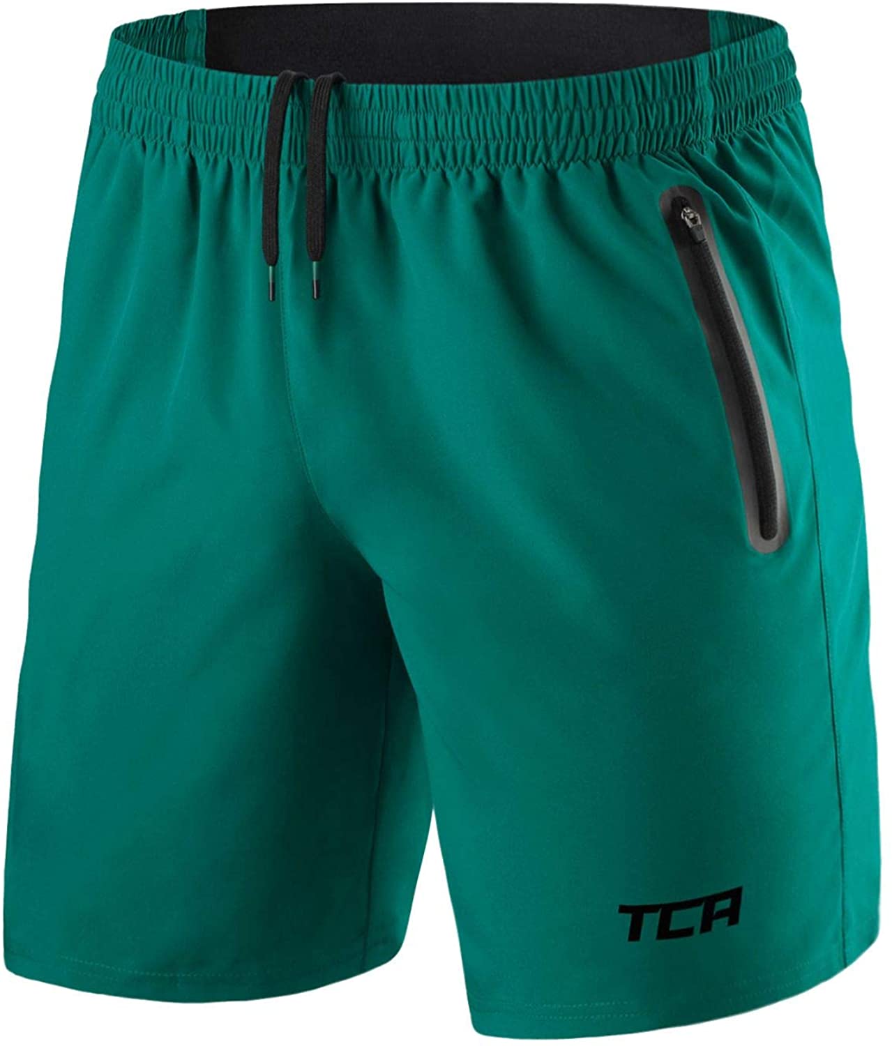 Running Shorts Compression/Zip Pockets TCA Mens' & Boys' Gym Training Fitness 