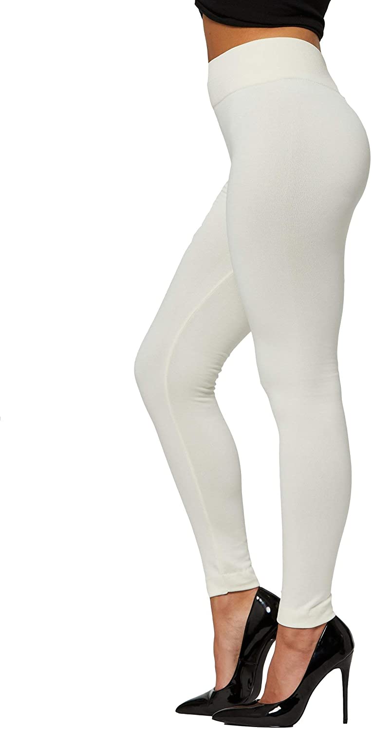 Bargain Hunters Women's High-Waist Fleece Lined Leggings (Plus Size  Available)