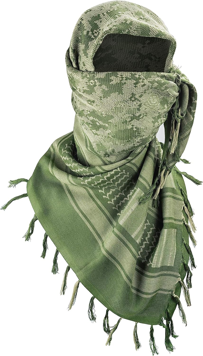 Luxns Military Shemagh Tactical Desert Scarf / 100% Cotton Keffiyeh Scarf  Wrap for Men And Women, Beige, One Size : : Clothing, Shoes &  Accessories