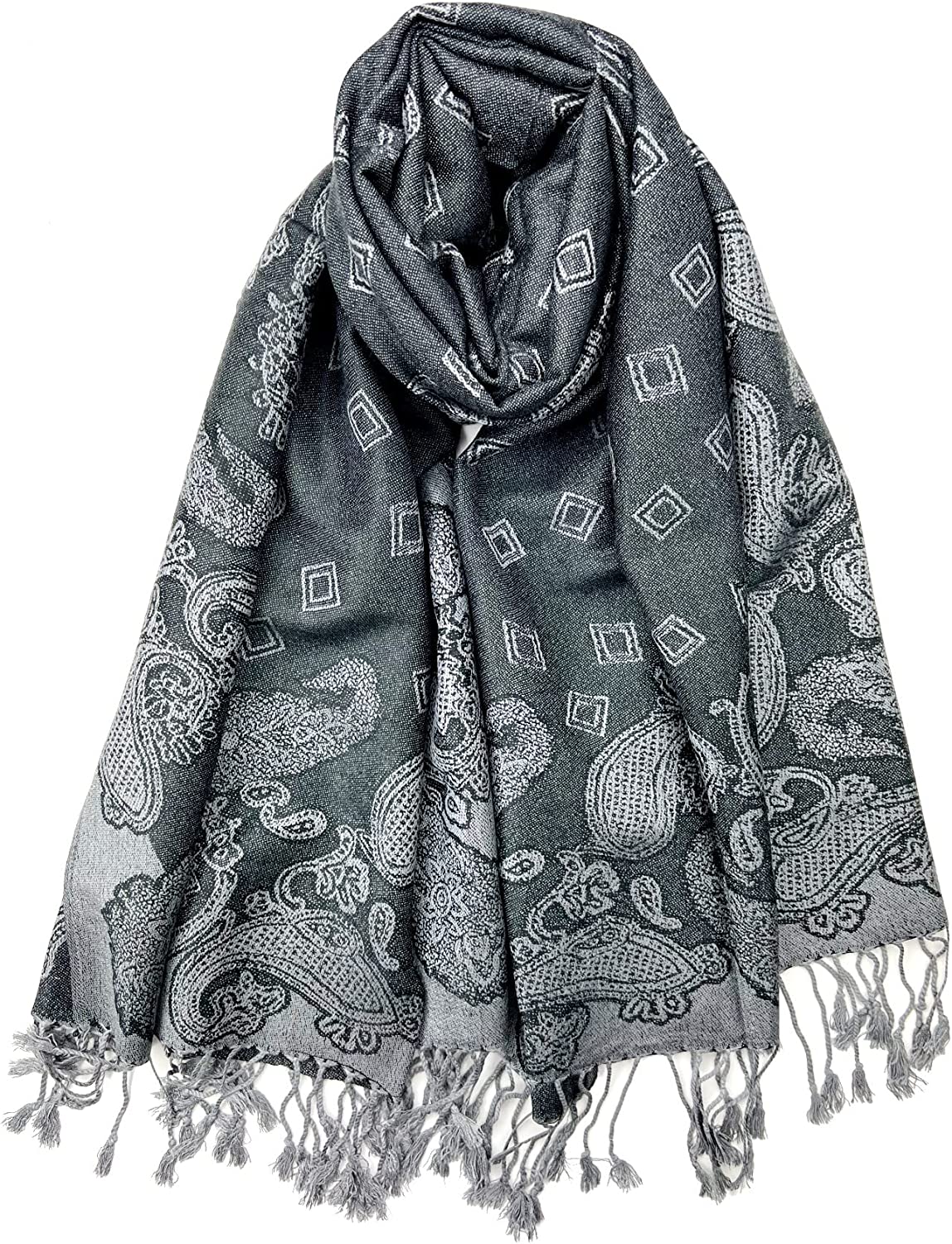 Paisley Scarf in Black – The Good Collective