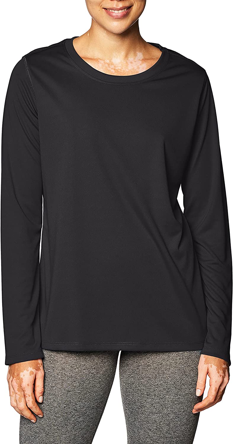 Hanes Women's Sport Cool Dri Performance Long Sleeve T-Shirt | eBay