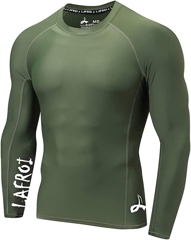 LAFROI Men's Long Sleeve UPF 50+ Baselayer Skins Performance Fit  Compression Rash Guard-CLYYB : : Clothing, Shoes & Accessories