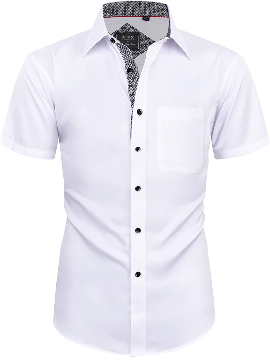 short sleeve dress shirts for men