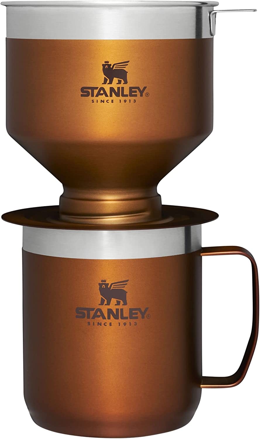 Stanley 10-09566-001 The Camp Pour Over Set Hammertone Green NA – Mochalino