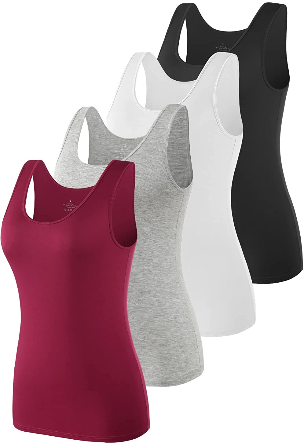 AMVELOP Basic Womens Tank Tops 3 Pack : : Clothing, Shoes &  Accessories