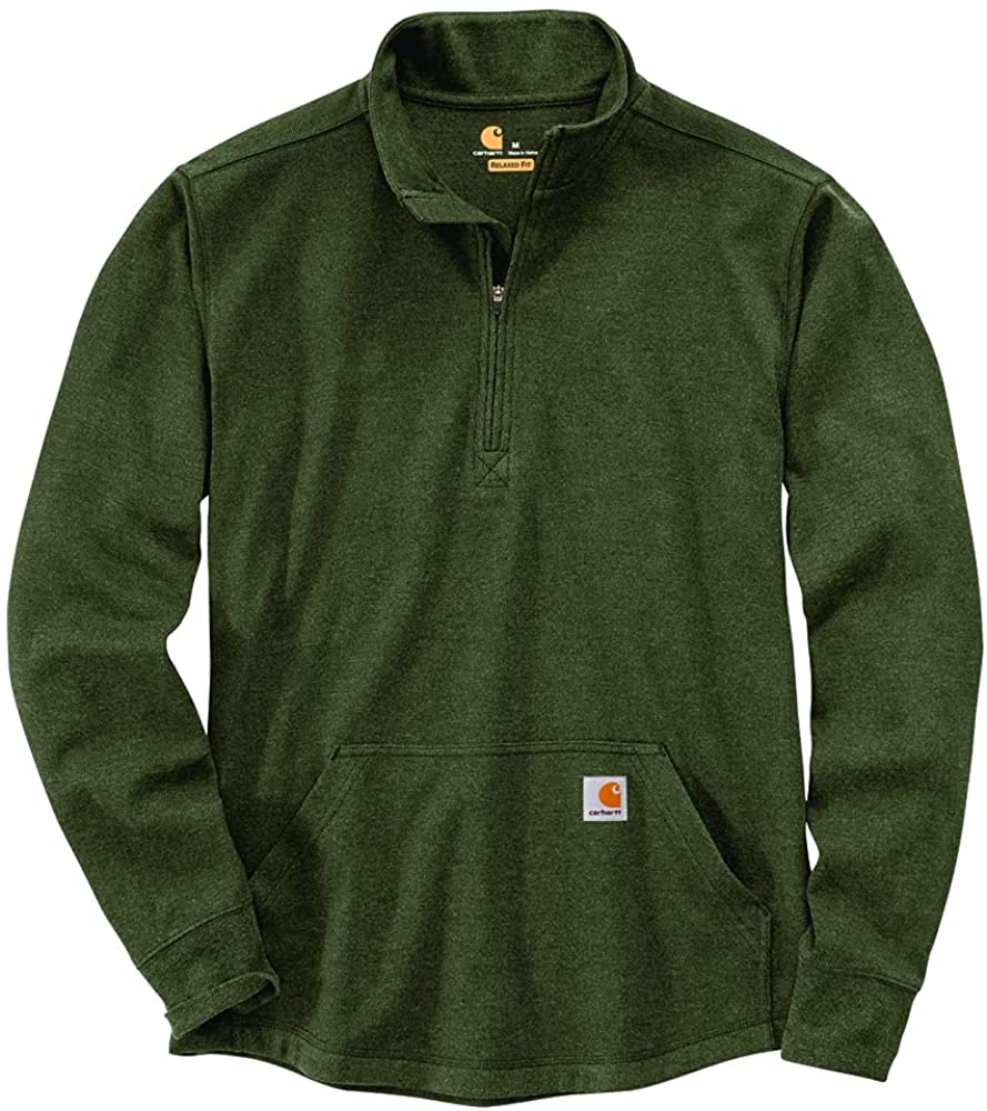 Carhartt Men's Relaxed Fit Heavyweight Long-Sleeve 1/2-zip Thermal