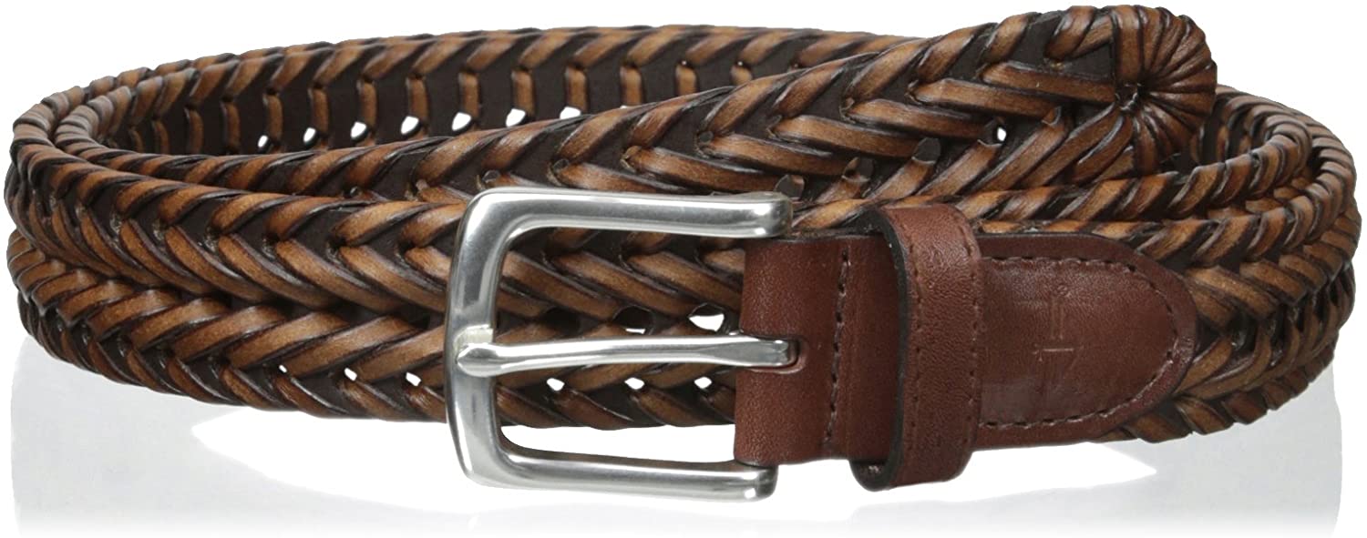 Dockers Men's Leather Braided Casual and Dress Belt | eBay