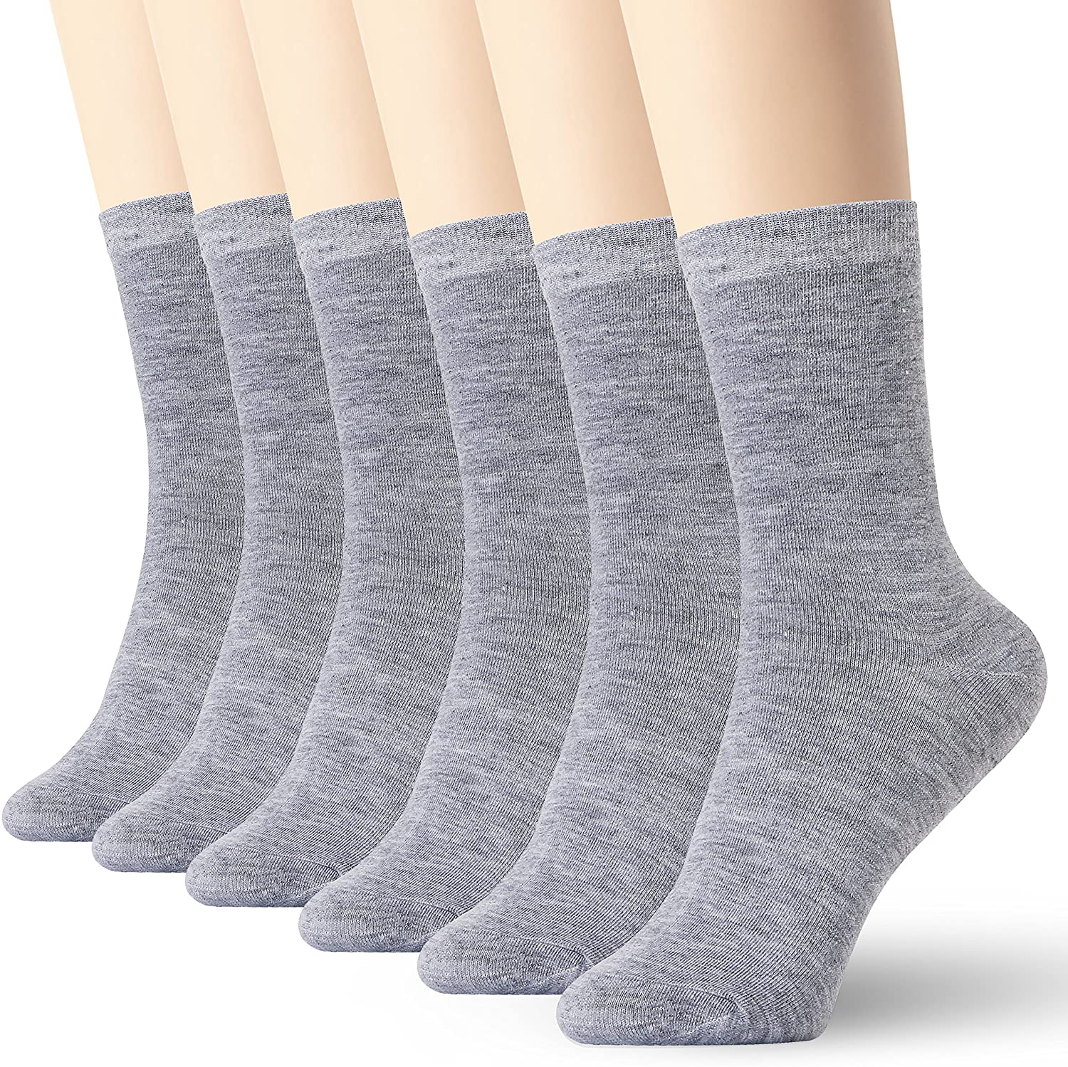 6 Pack Thin High Ankle Women Men LightWeight Cotton Socks : :  Clothing, Shoes & Accessories