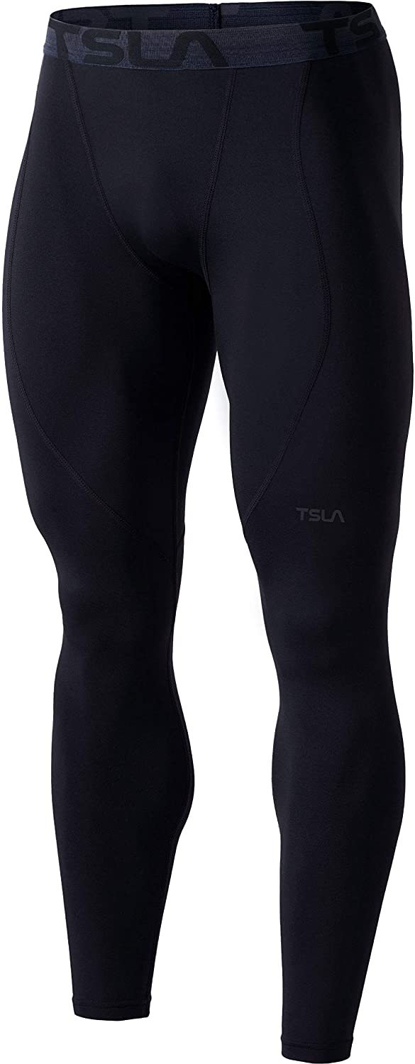 TSLA Tesla YUP21 Thermal Winter Gear Compression Pants Light Gray/Light Gray 