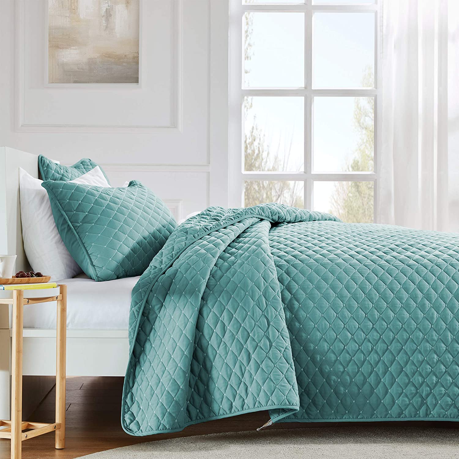 Sleep Zone Premium Quilt Set 120gsm, 90 X 96 Queen Duvet Cover King Size