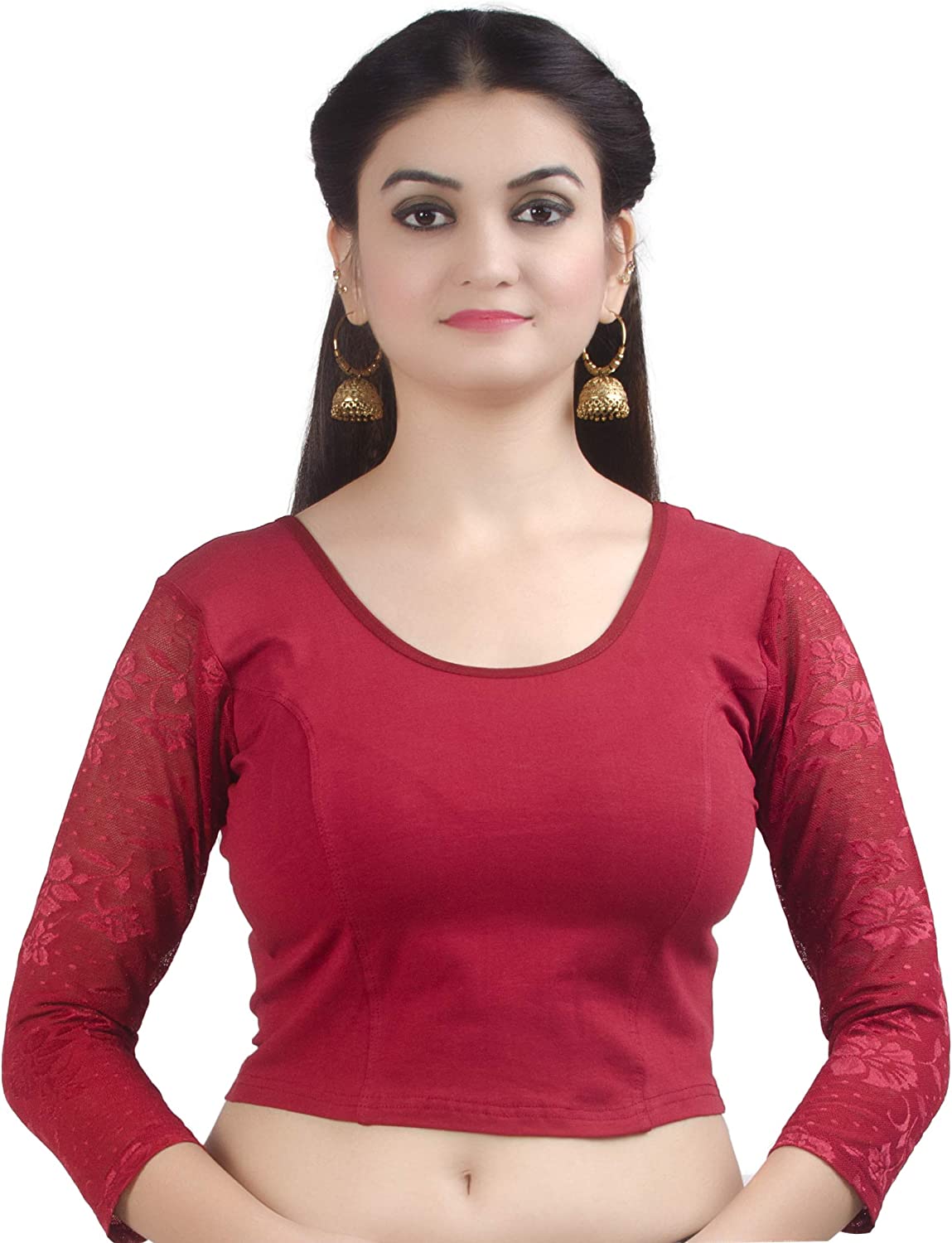 Women's Stretchable Saree Blouse - Indian Saree Blouse for Women Readymade