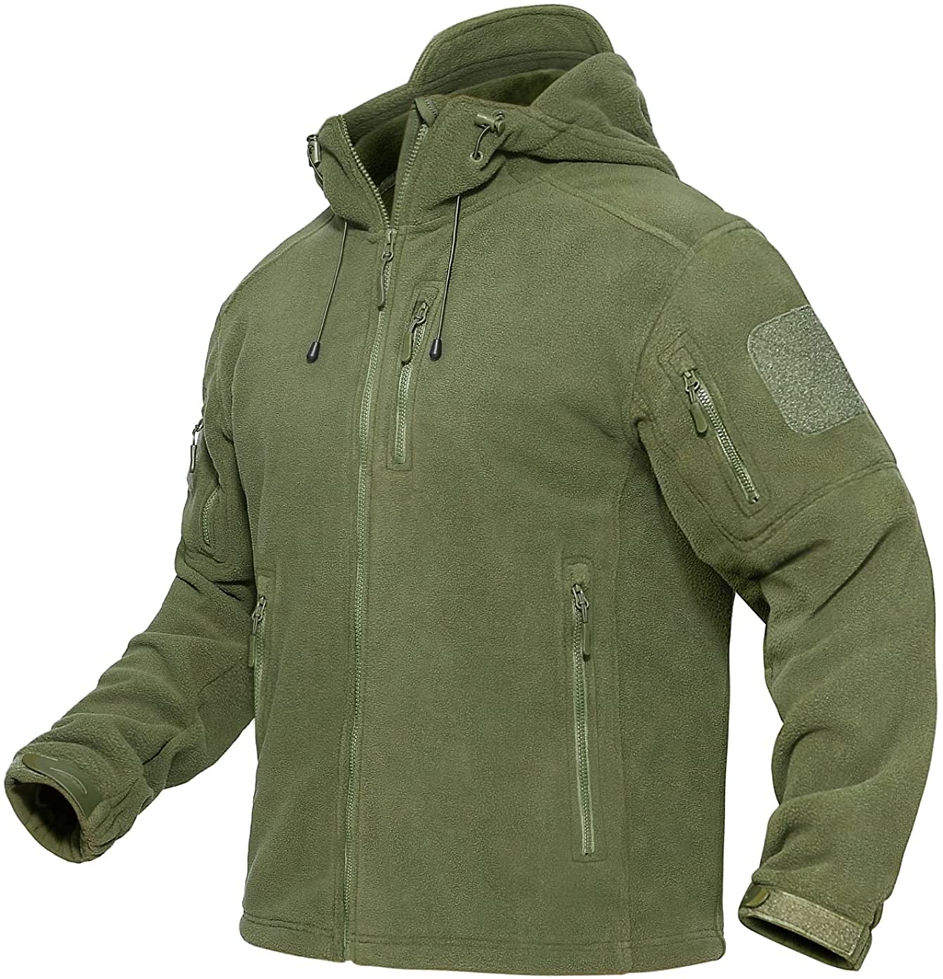 TACVASEN® Men's Tactical Fleece Jacket 