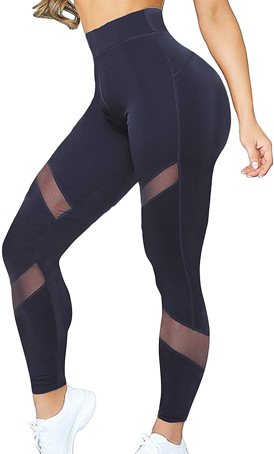 KIWI RATA - Pants/leggings/mallas de yoga para mujer, de cintura alta,  drapeado en los glúteos, con control de abdomen; ideales para  entrenamiento