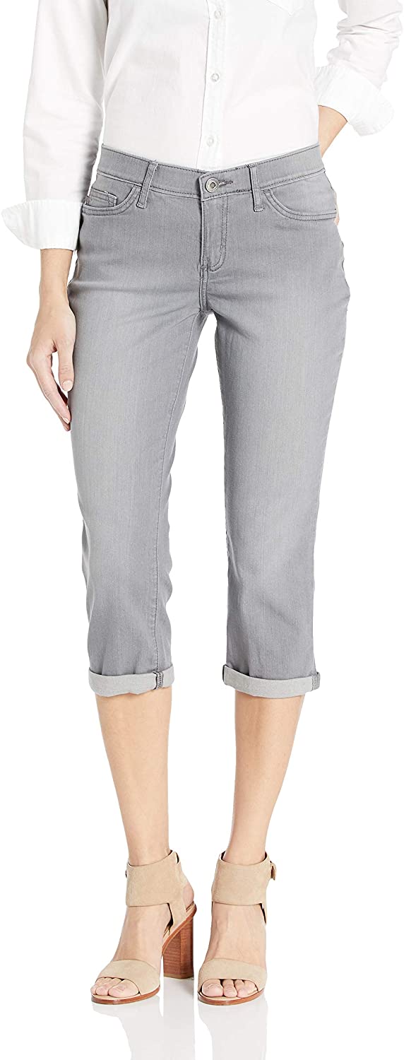 LEE Women's Flex Motion Regular Fit 5 Pocket Capri Jean