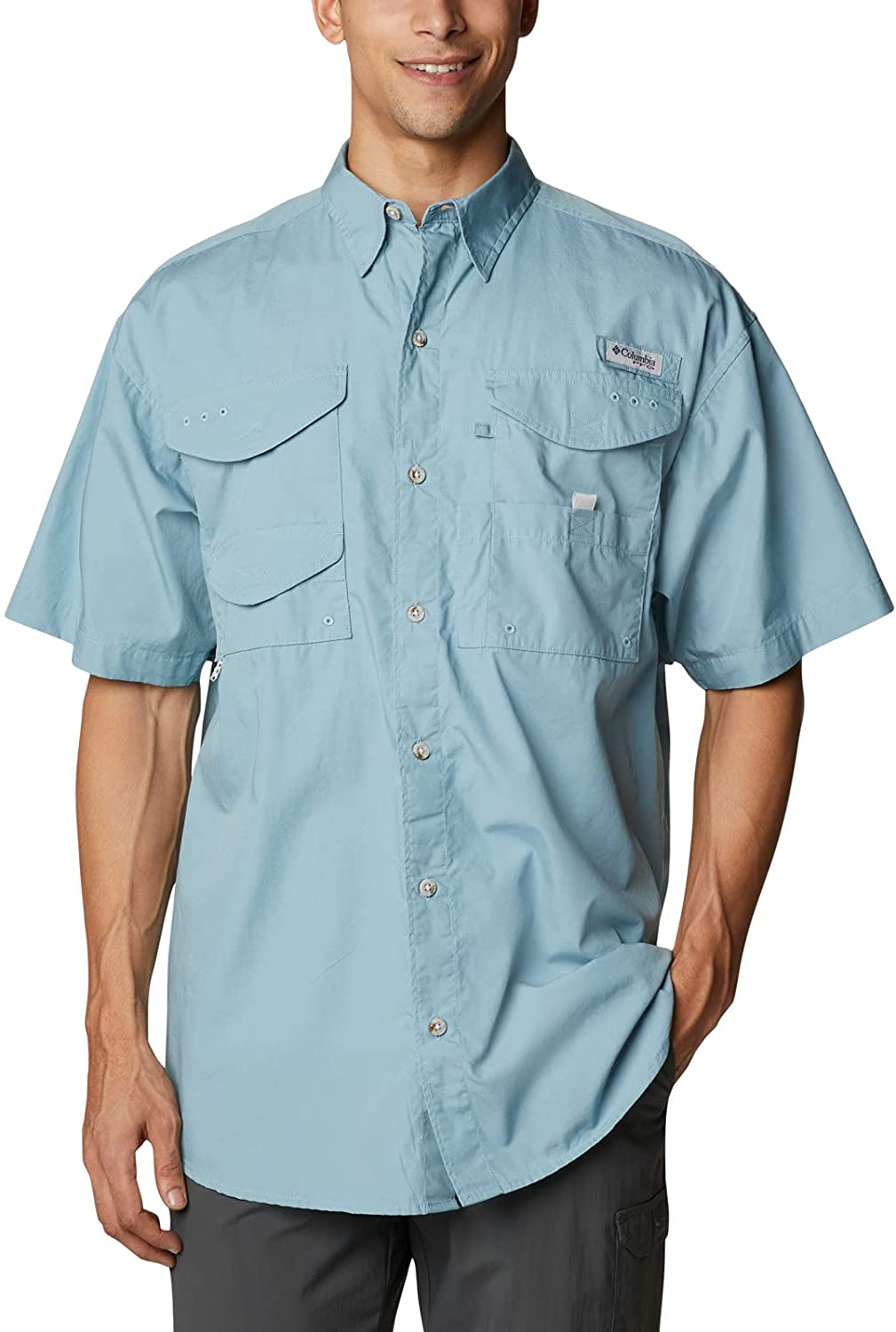 Columbia PFG Bonehead SS vented shirt Mens size 3X Green NEW 