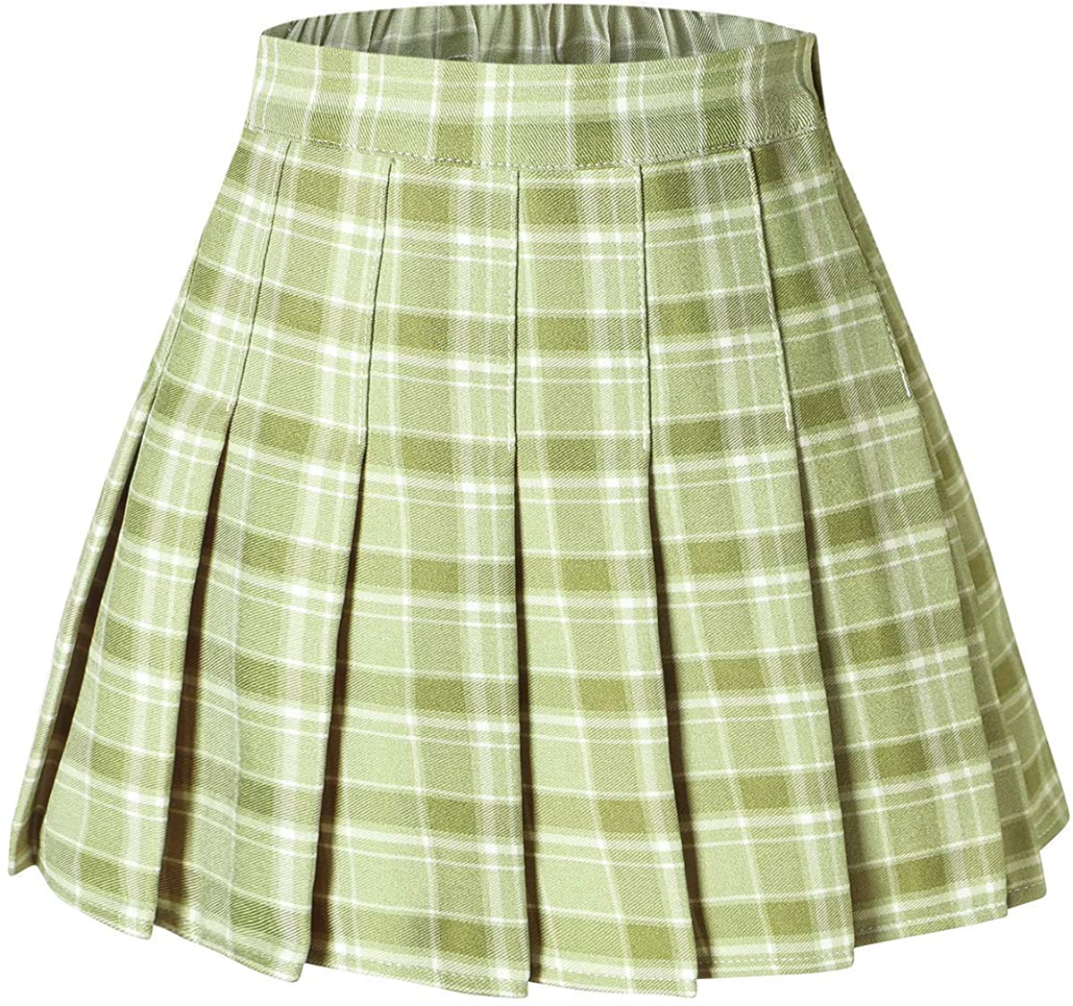 2 Years US 2XL SANGTREE Girls Women's Pleated Skirt with Comfy Stretchy Band 